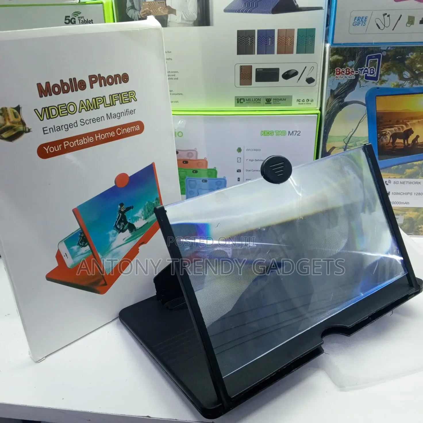 Portable Hd Phone Screen Magnifier With Adjustable Viewing Angle