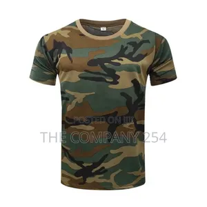 Tactical Outdoor Camouflage Short Sleeve Desert Camo Woodland T-Shirts