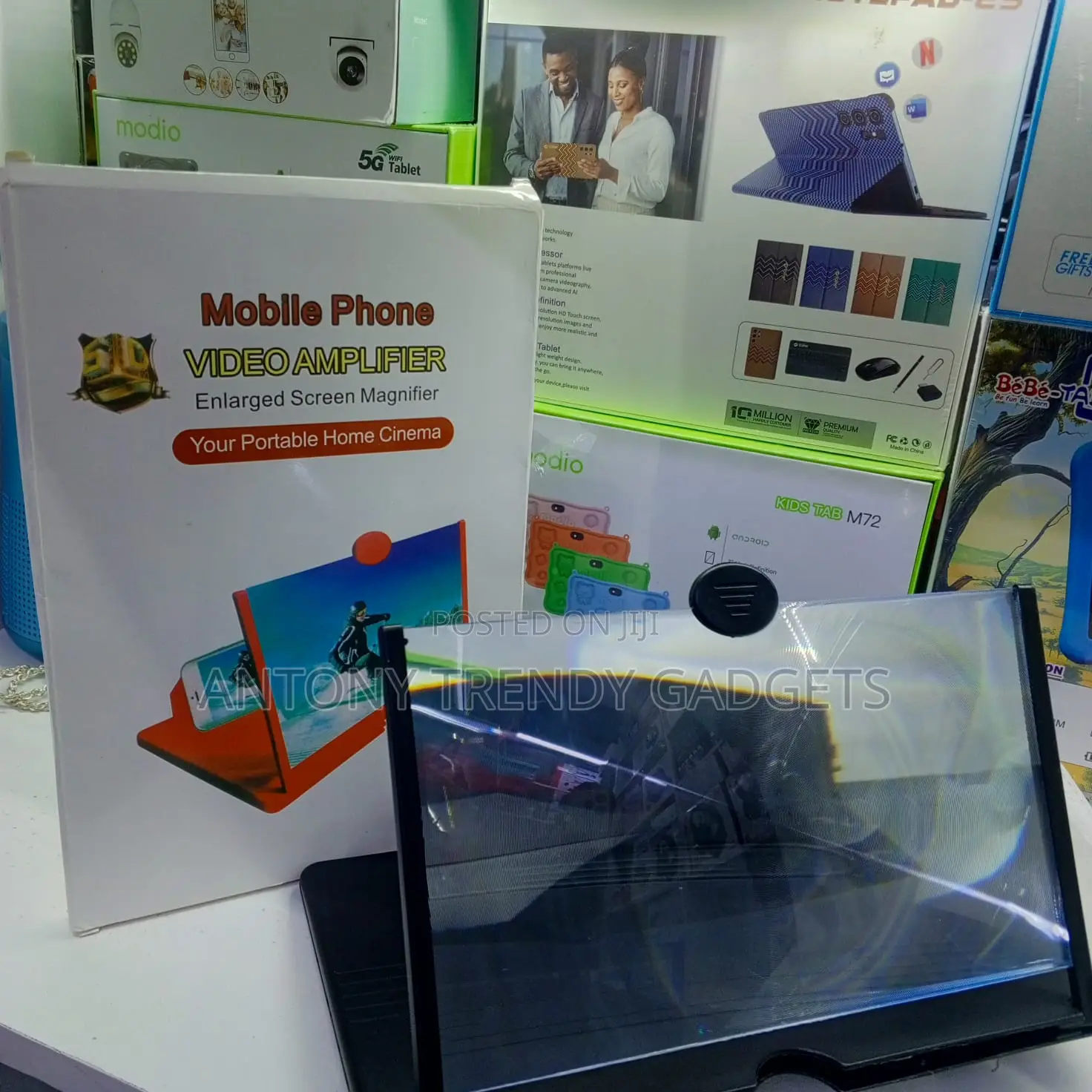 Universal Smartphone Screen Magnifier With 3d Hd Enlargement