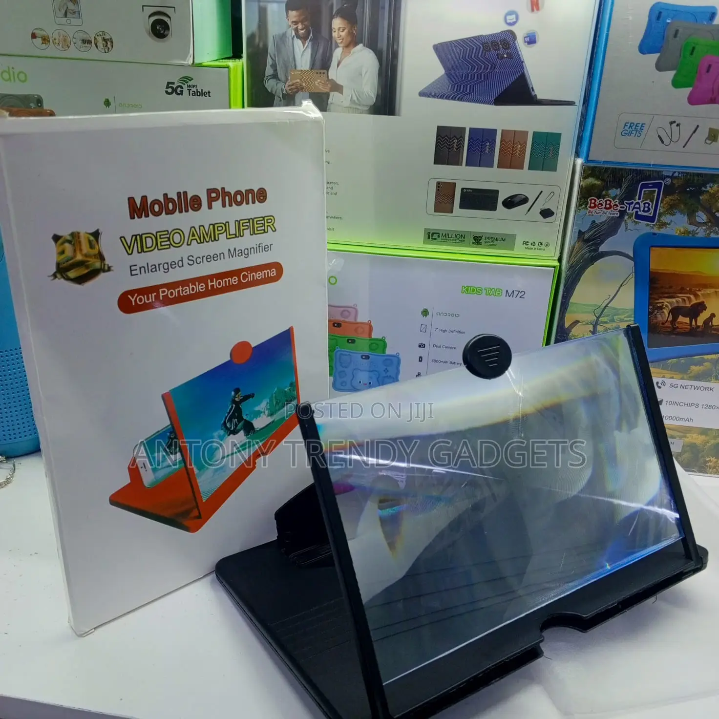 Universal Smartphone Screen Magnifier With 3d Hd Enlargement