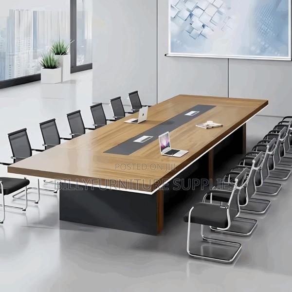 3m Executive Boardroom Table With Electric Port