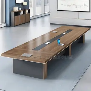 3m Executive Boardroom Table With Electric Port