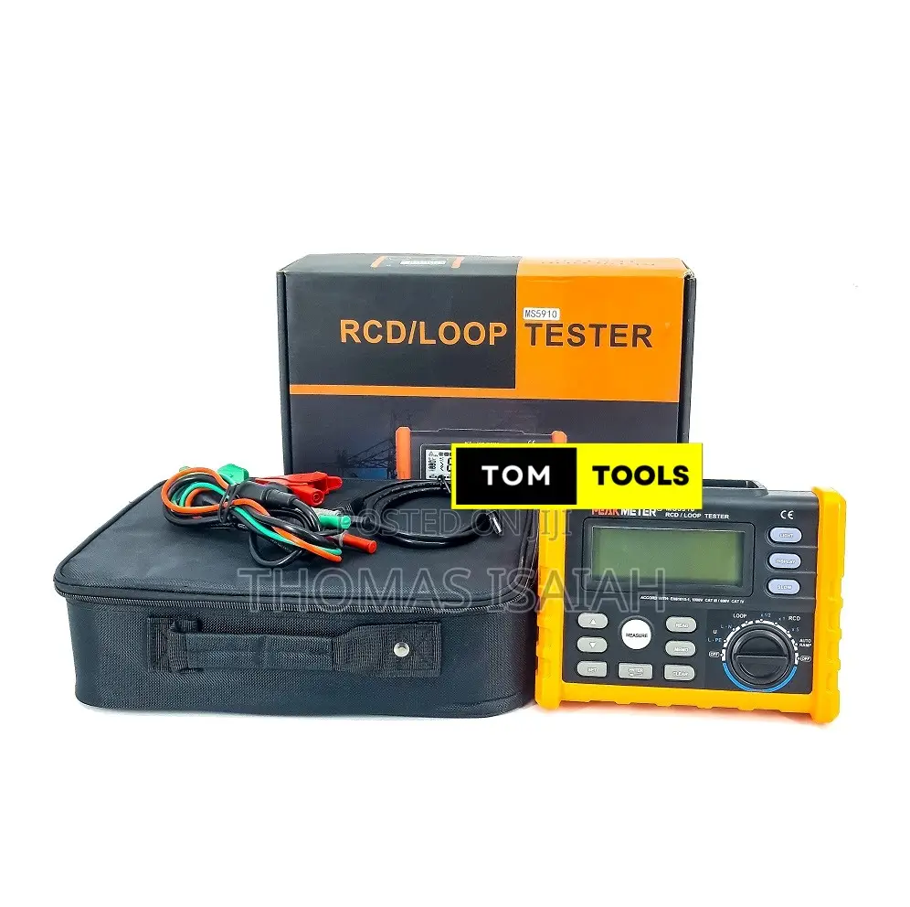 Ms5910 Digital RCD Loop Tester Multimeter
