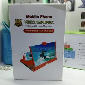 Foldable 3d Smartphone Screen Magnifier for Clear Video Viewing