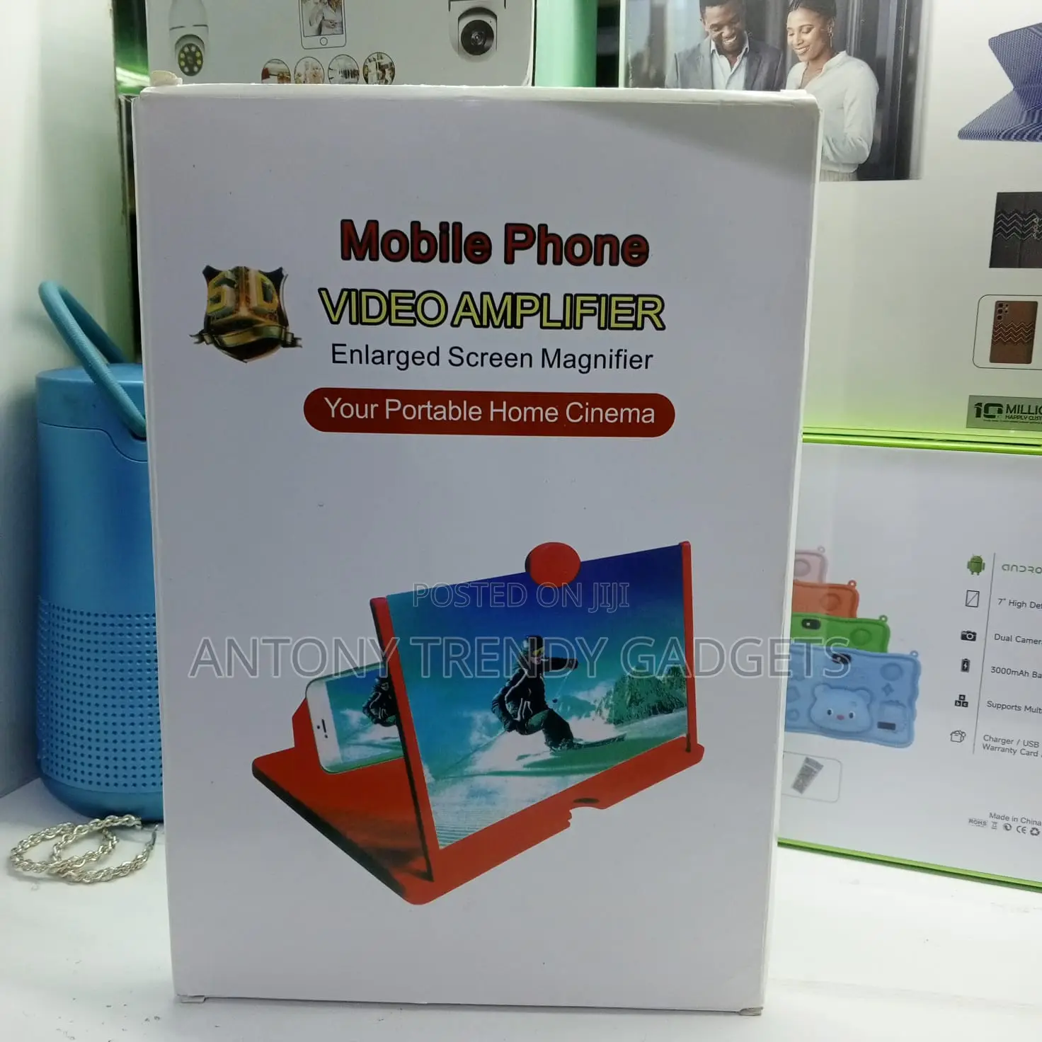 Universal Hd Phone Screen Magnifier With Eye-Friendly Design