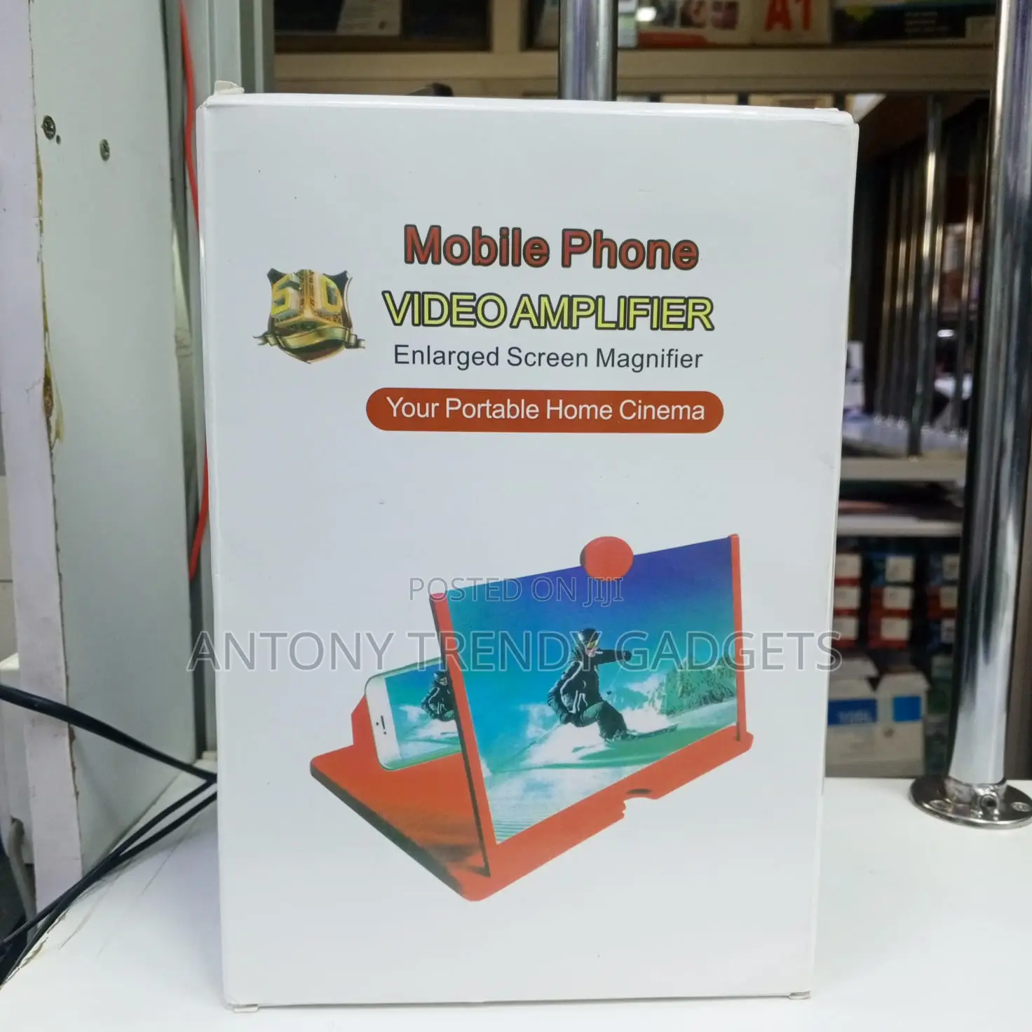 12′′ Foldable Hd Mobile Phone Screen Magnifier for Gaming Movies