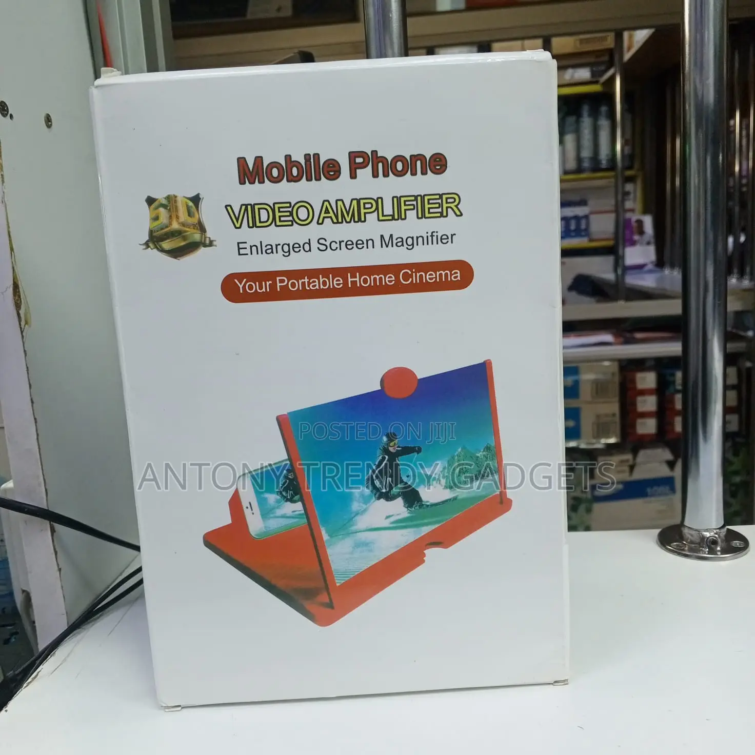 Portable Hd Phone Screen Magnifier With Anti-Glare Viewing Lens