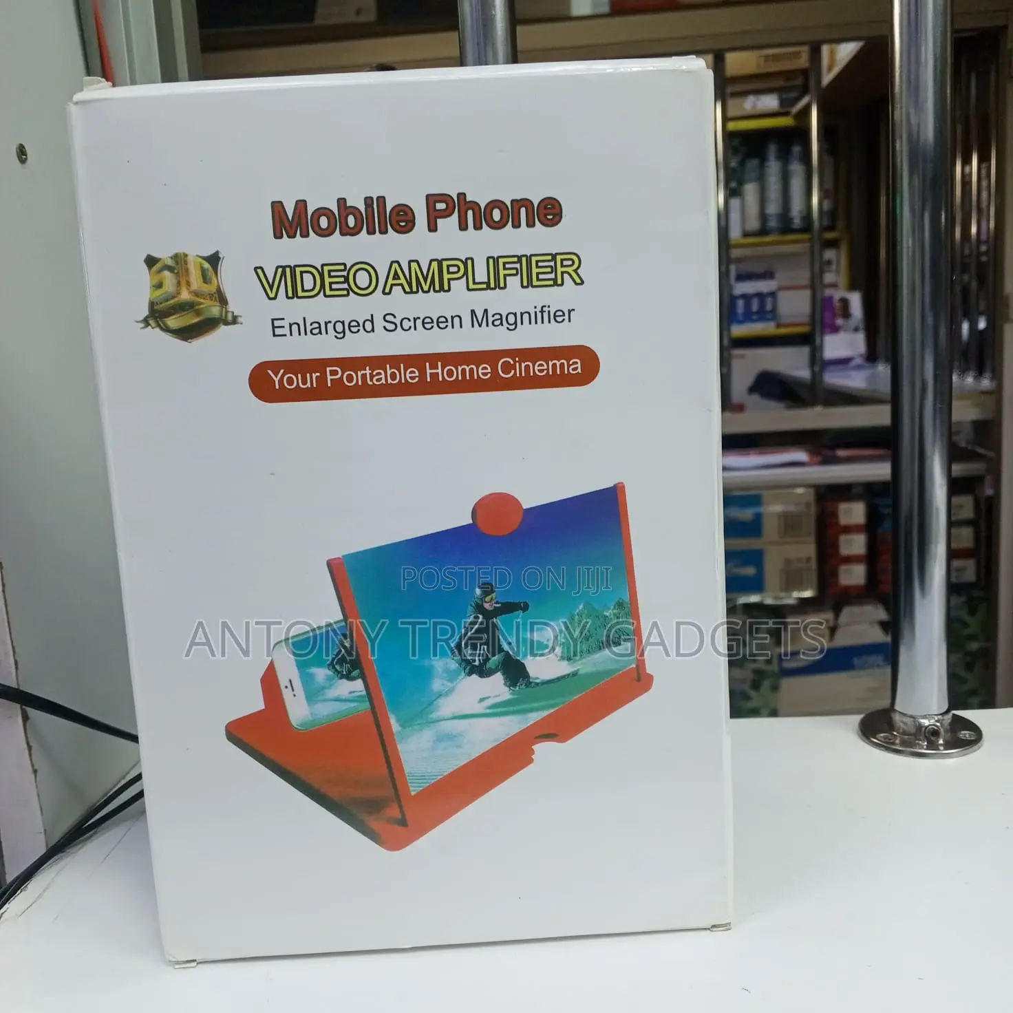 Portable Hd Phone Screen Magnifier With Anti-Glare Viewing Lens