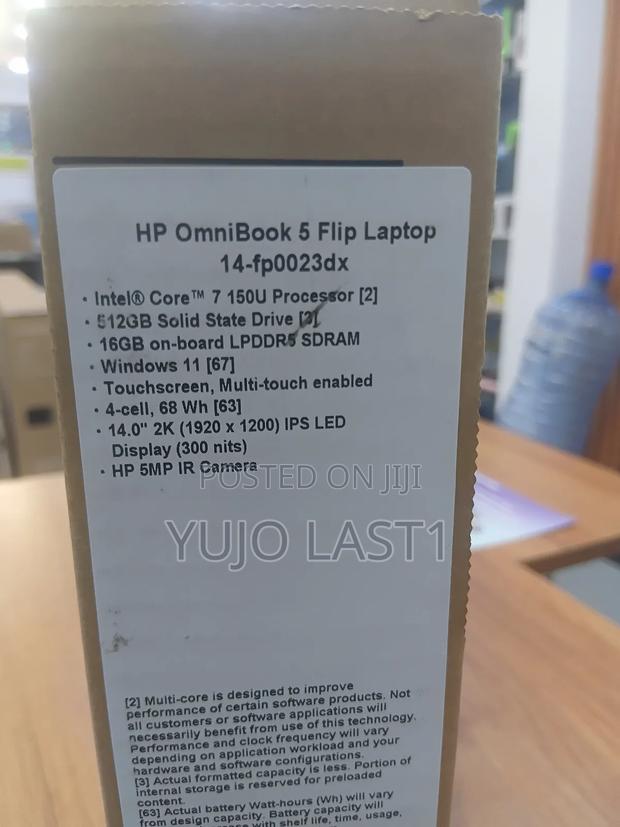 New Laptop HP OmniBook X Flip 14" 12GB Intel Core I7 SSD 512GB - thumbnail 6