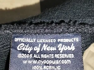 Official Licensed Original N.Y.P.D Marvin Hat. One Piece Only.