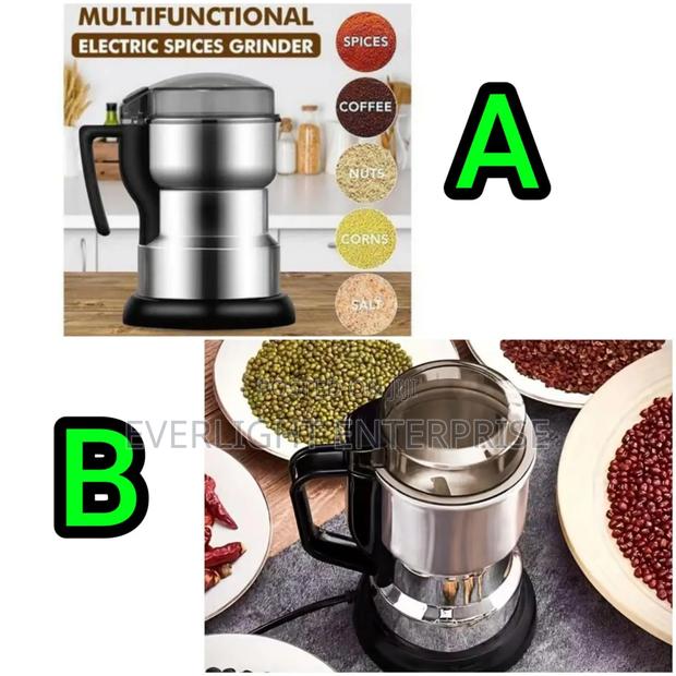 Stainless Coffee Grinder - main view