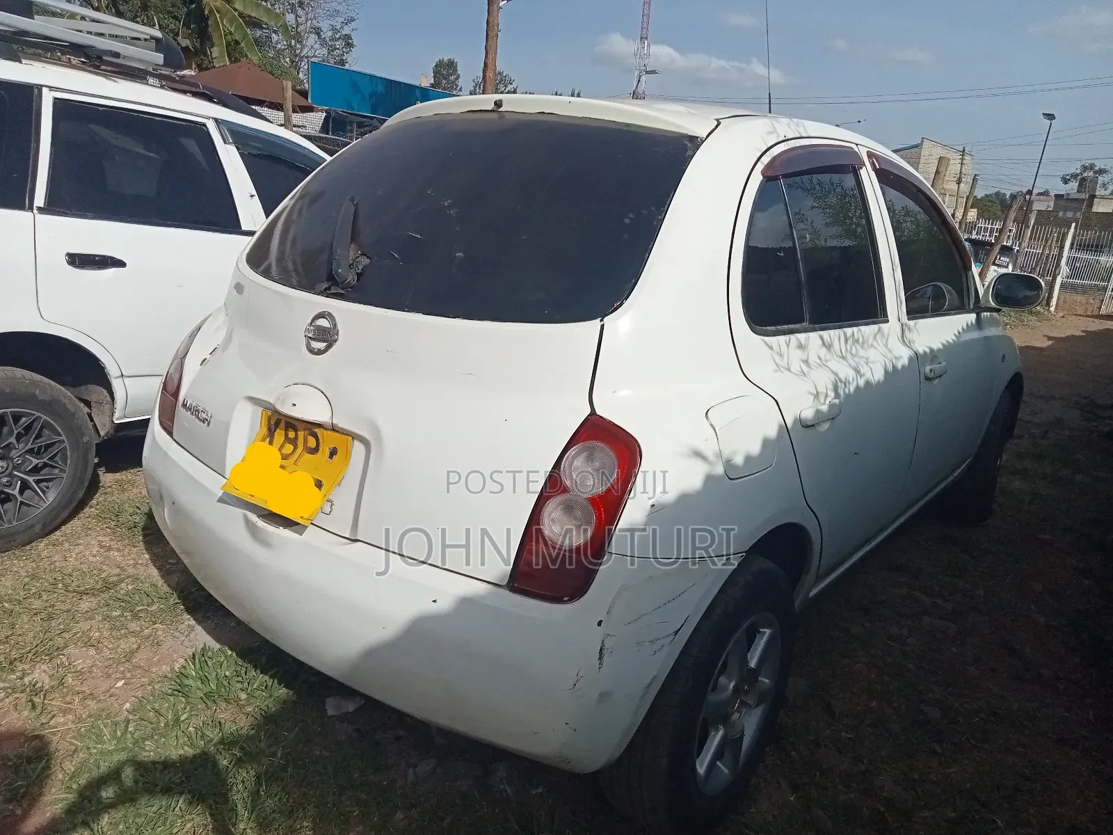 Nissan March 2004 White