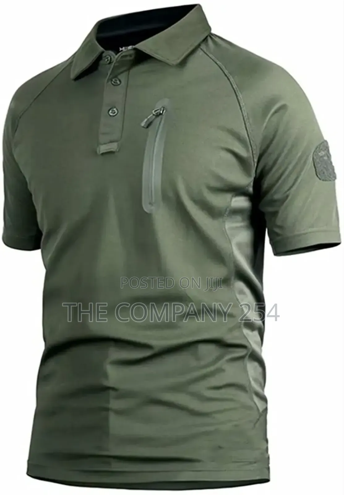 Slim Fit Tactical Polo Outdoor Short Sleeve Summer Turn-Down T-Shirt
