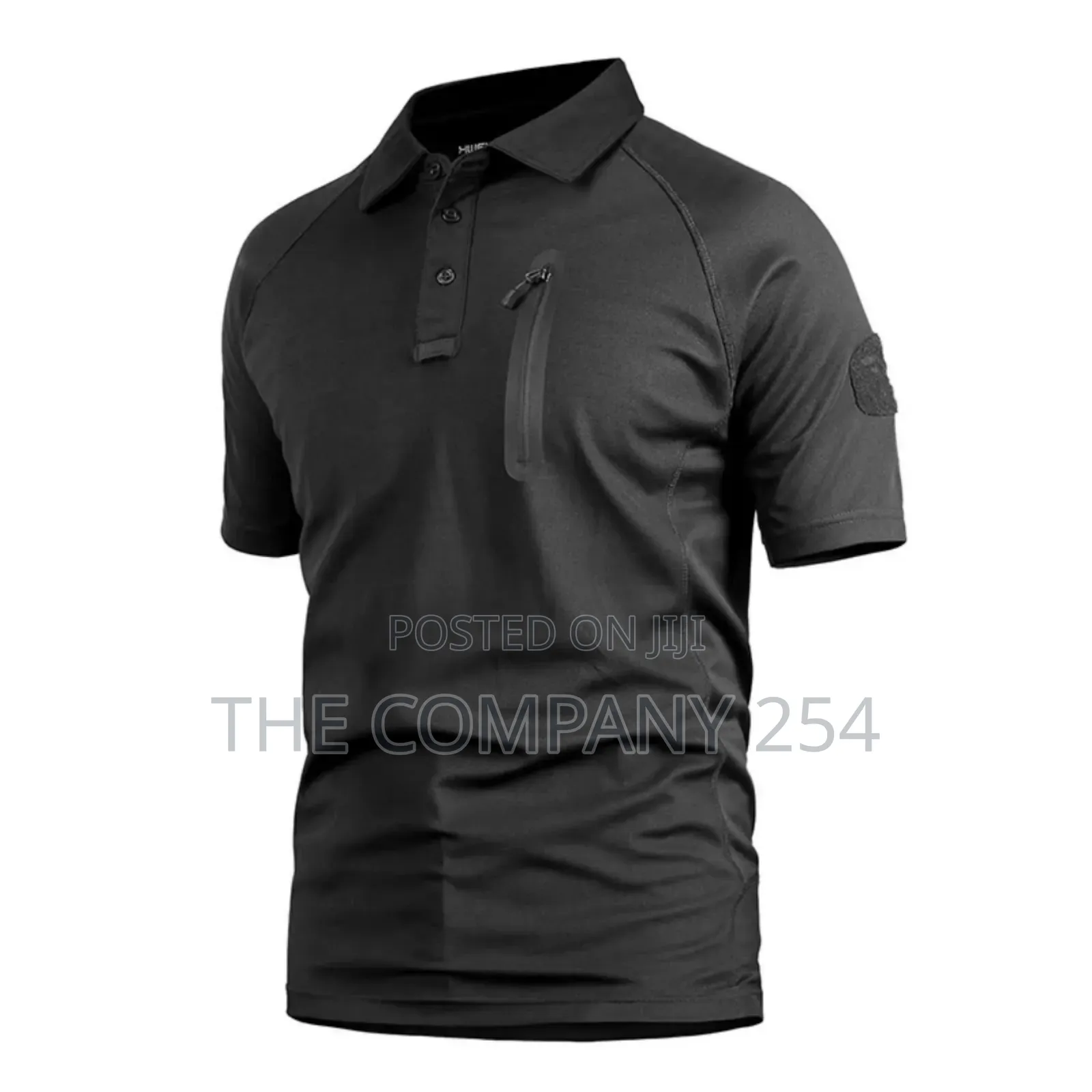 Slim Fit Tactical Polo Outdoor Short Sleeve Summer Turn-Down T-Shirt
