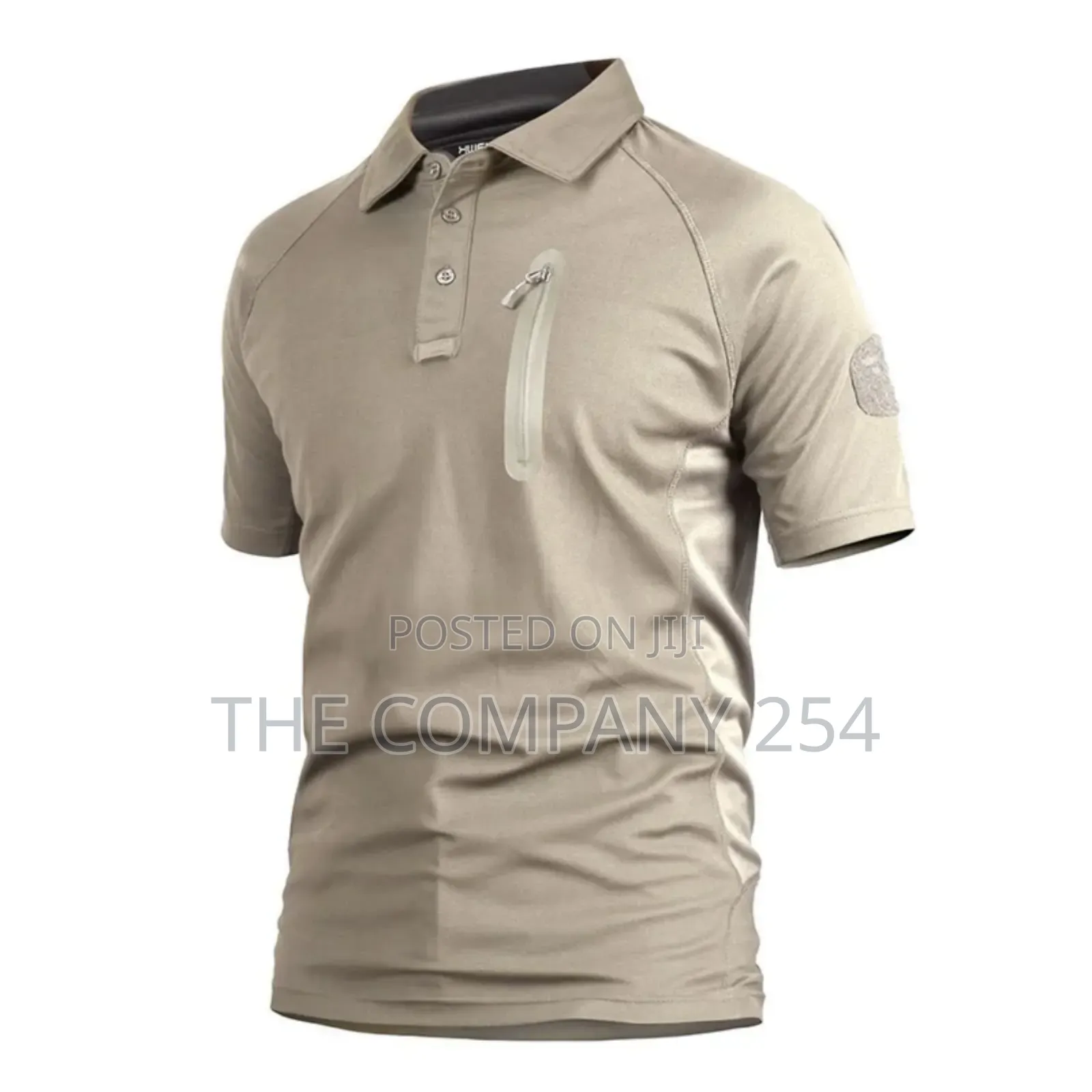 Slim Fit Tactical Polo Outdoor Short Sleeve Summer Turn-Down T-Shirt