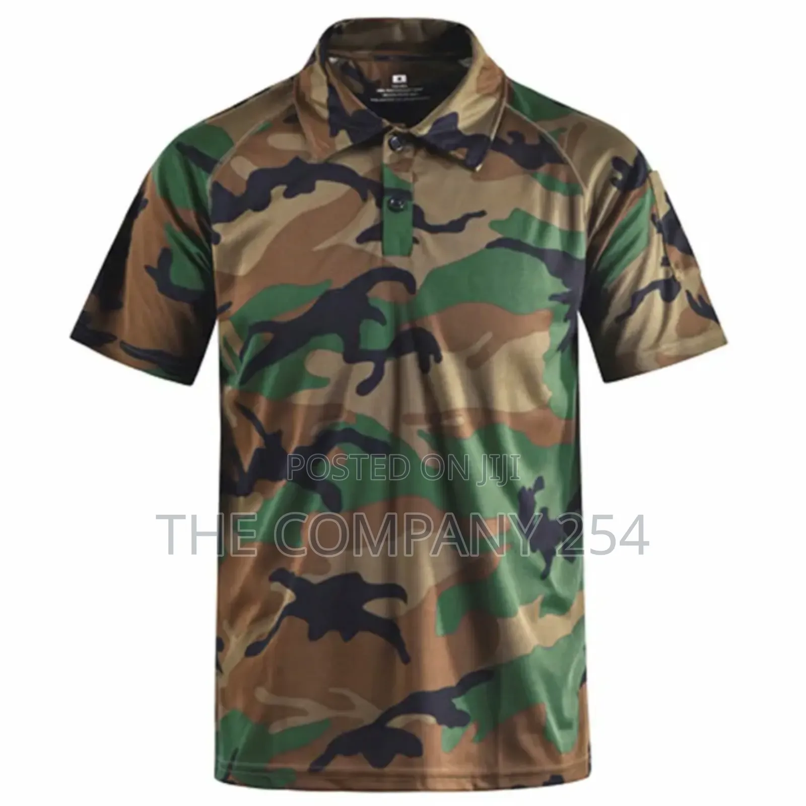 Slim Fit Tactical Polo Outdoor Short Sleeve Summer Turn-Down T-Shirt