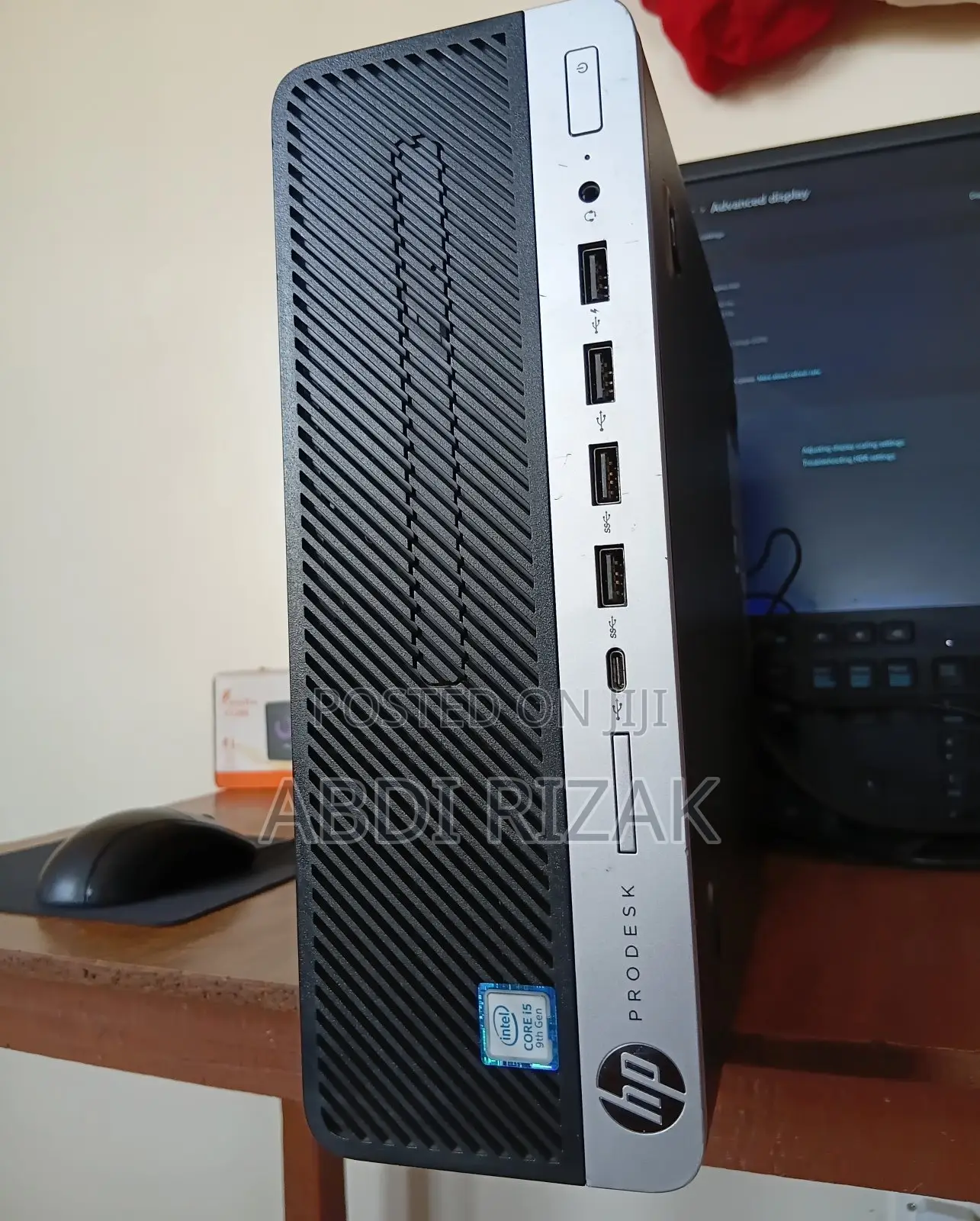 Desktop Computer HP ProDesk 600 G5 16GB Intel Core i5 SSD 256GB