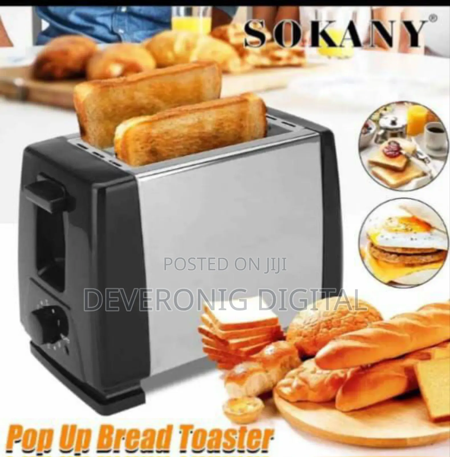 *Pop Up Bread Toaster