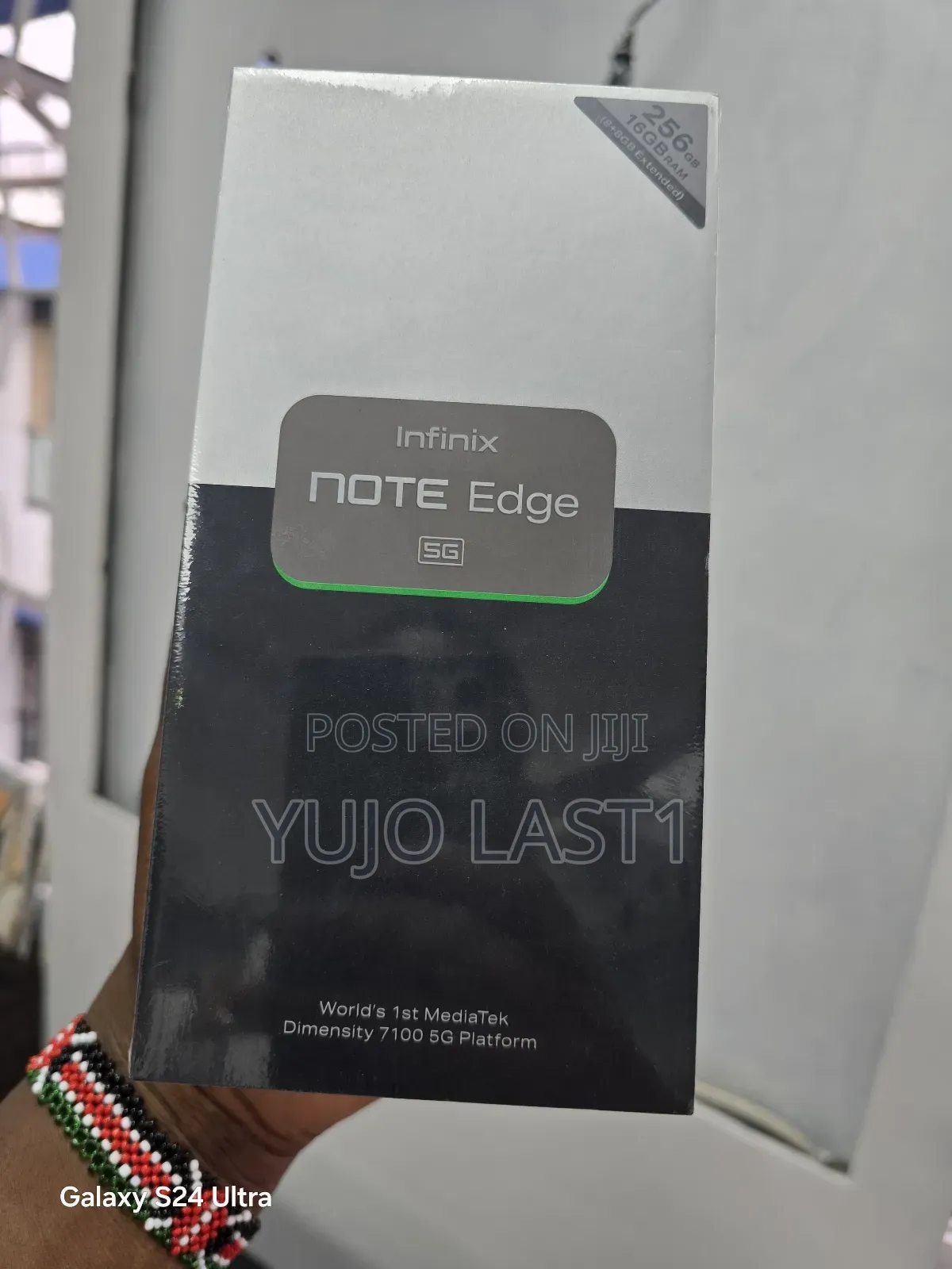 New Infinix Note Edge 256 GB Green