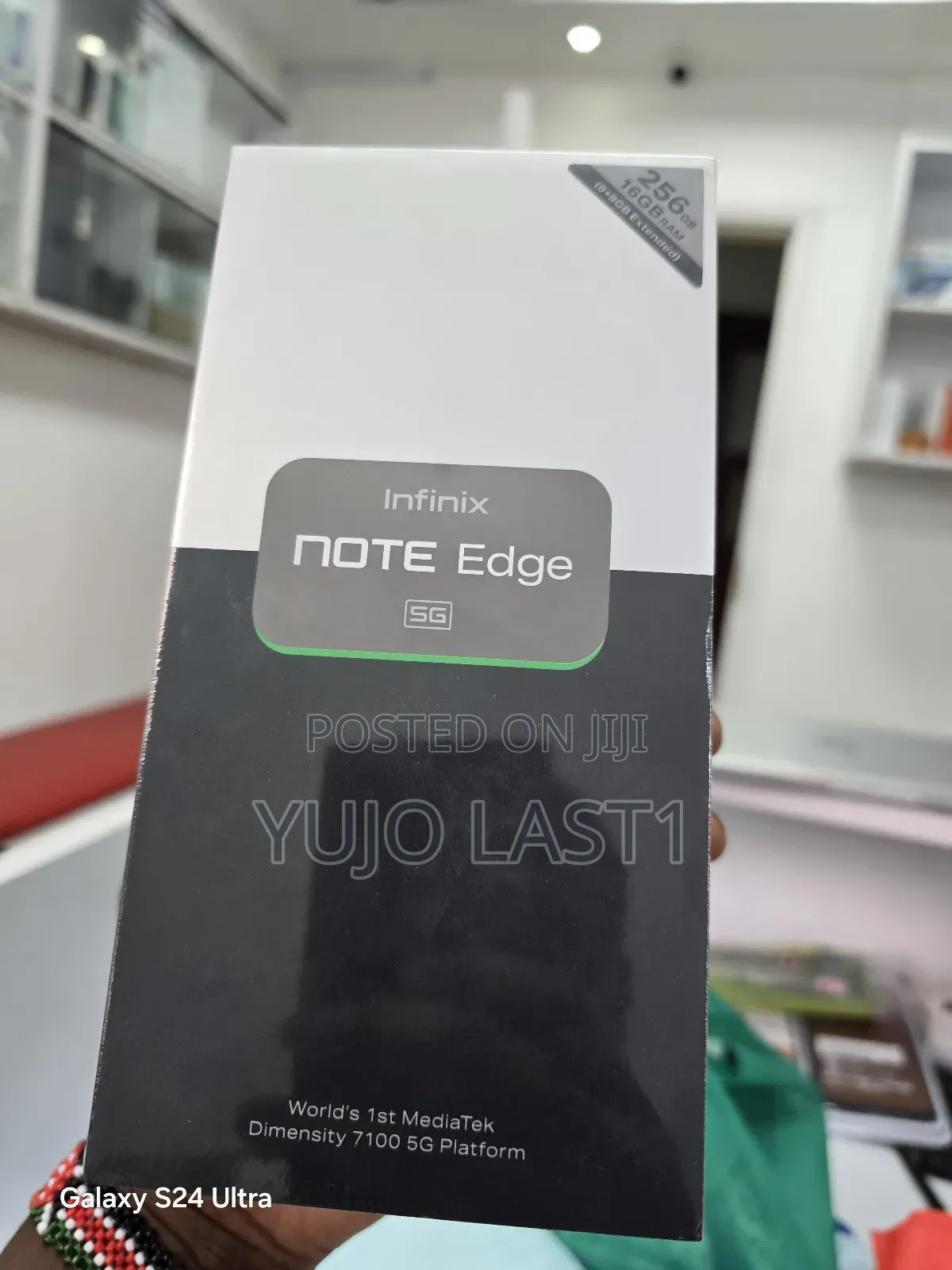 New Infinix Note Edge 256 GB Green