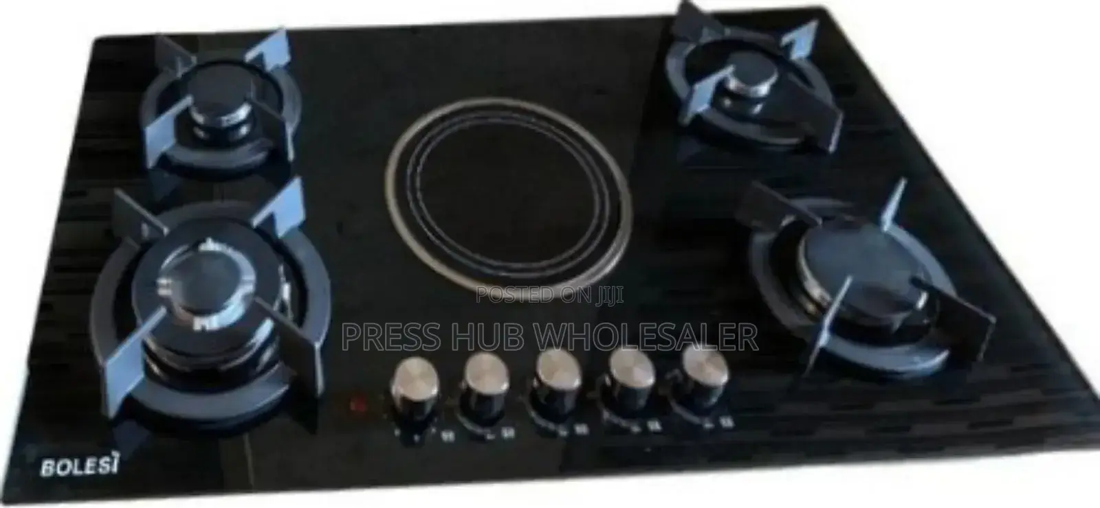 Bolesi Built-in Hob Cooker With Four Gas Burners 