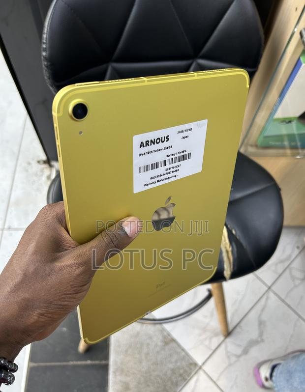 Apple iPad (2022) 64 GB Yellow - thumbnail 4