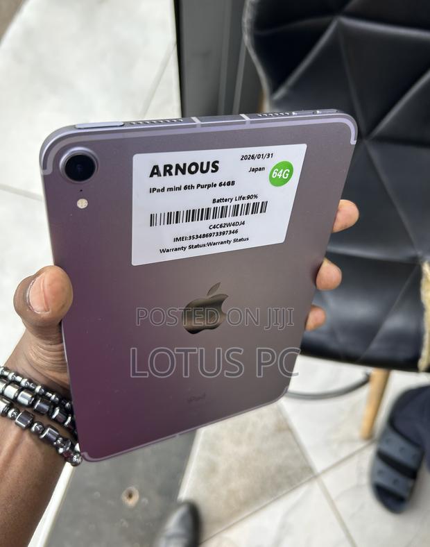 Apple iPad mini 6 64 GB Gray - thumbnail 3