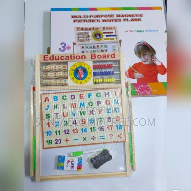 Kids Education Board Multi Purpose Magnetic Pictures Writes Plank