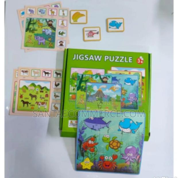 Children’S Jigsaw Puzzle Set - main view