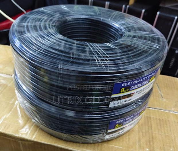 Durable Rg59 Cctv Cable With Power 100m Roll
