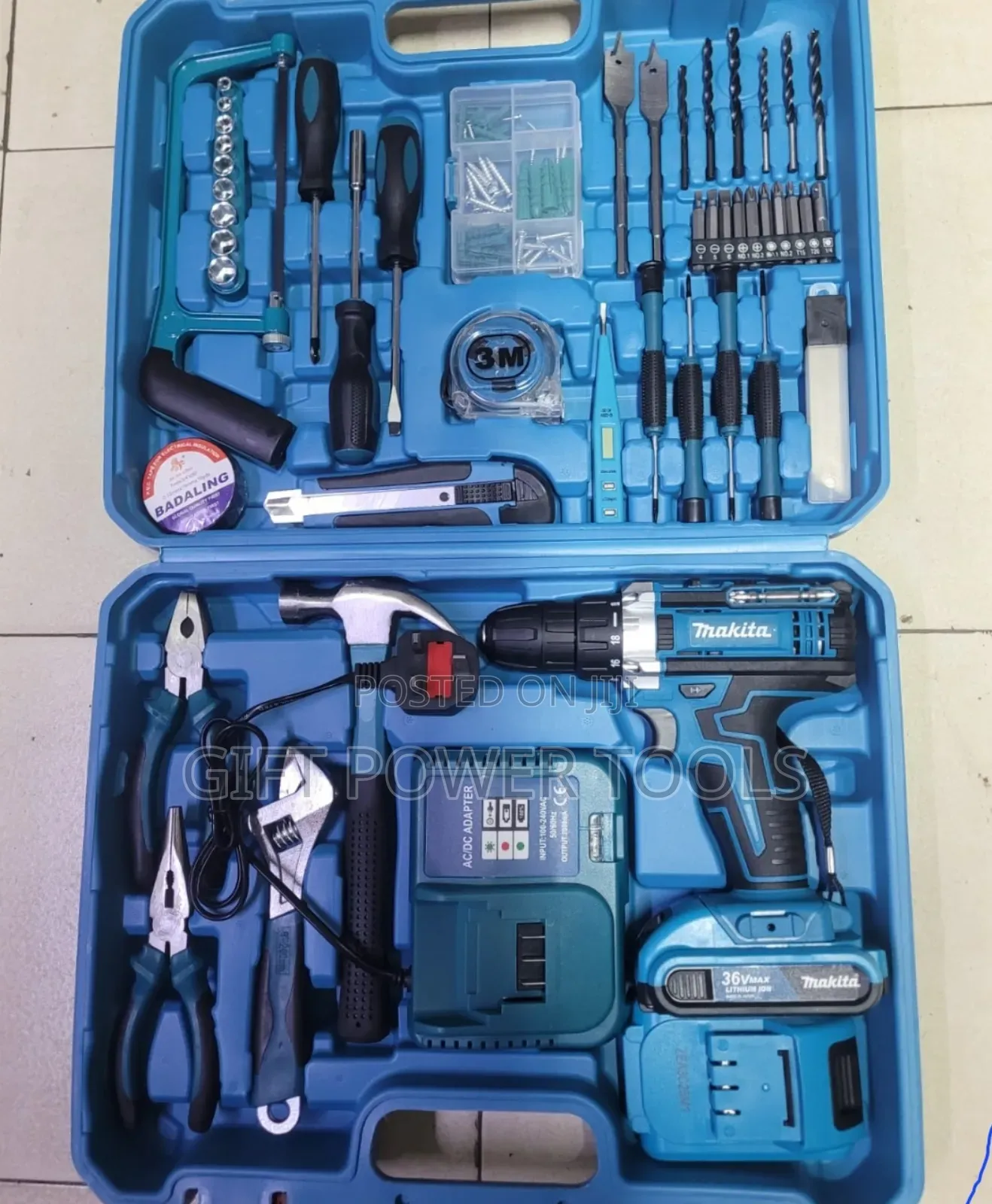 Makita 118pcs Drill Set/36v Makita Drill Set