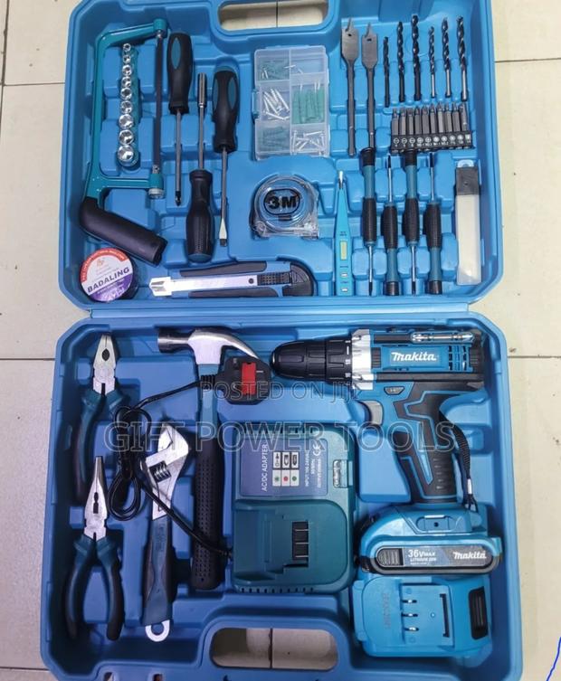 Makita 118pcs Drill Set/36v Makita Drill Set