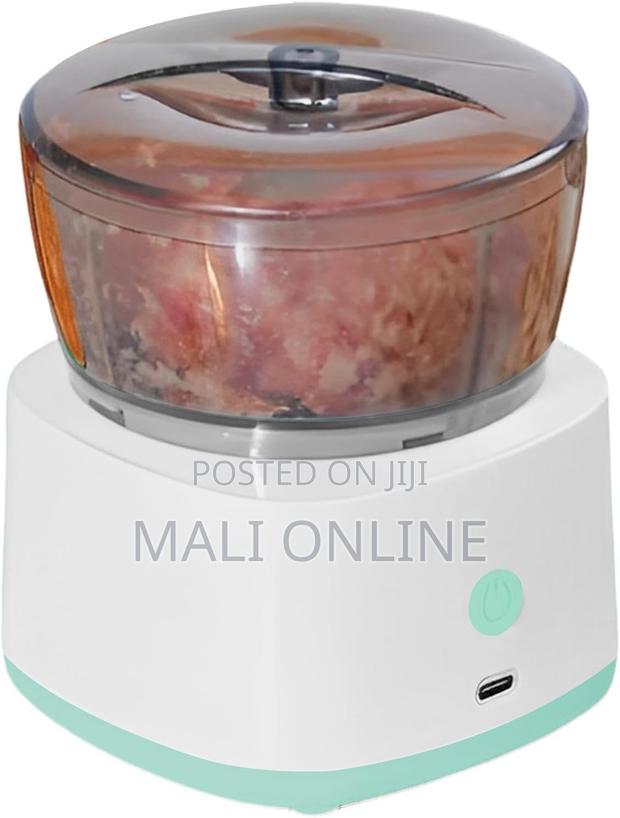 Electric Vegetable Chopper Cordless Mini Food Processor Powerful Motor - thumbnail 2