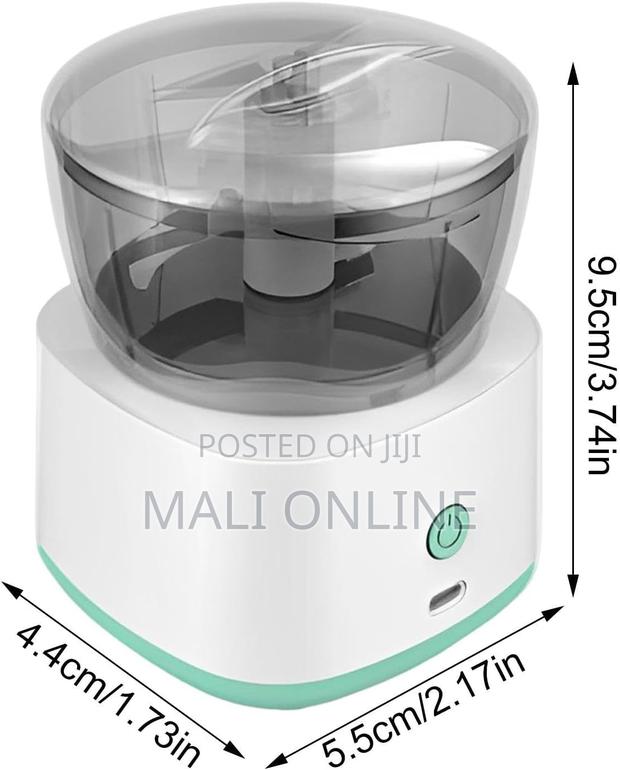 Electric Vegetable Chopper Cordless Mini Food Processor Powerful Motor - thumbnail 4