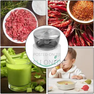 Electric Vegetable Chopper Cordless Mini Food Processor Powerful Motor