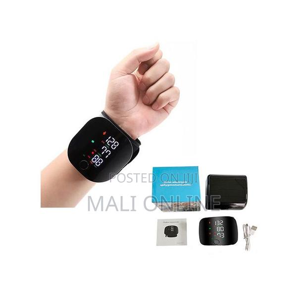 Digital Wrist Blood Pressure Monitor Automatic Usb Rechargeable