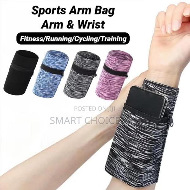 Sports Cycling Wristband Arm Bag