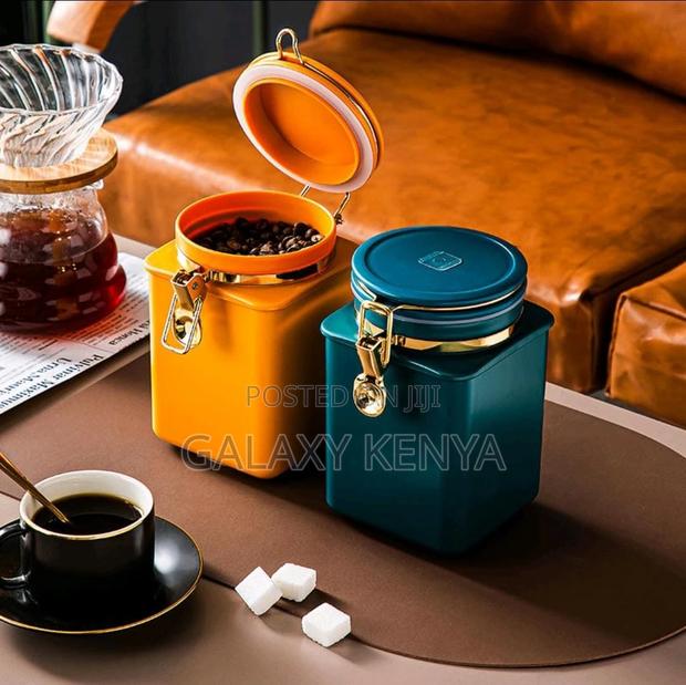 Coffee Jar Storage Jar Airtight - thumbnail 2