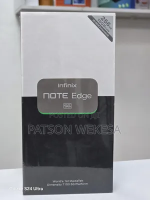 New Infinix Note Edge 256 GB Gray
