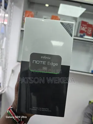 New Infinix Note Edge 256 GB Gray