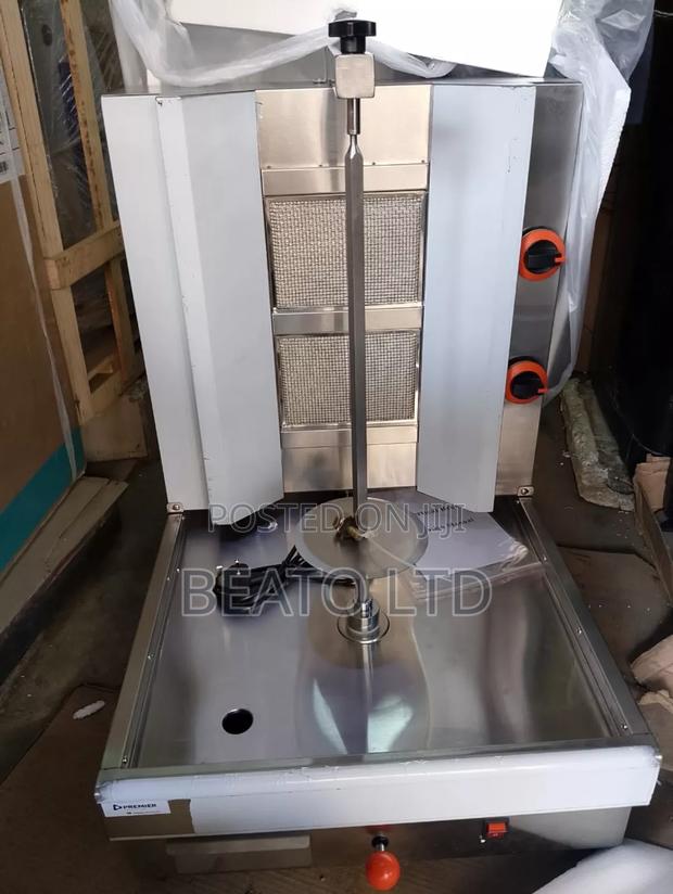 Shawarma Grill 2 Gas Burners , 2 Burner Shawarma Grill