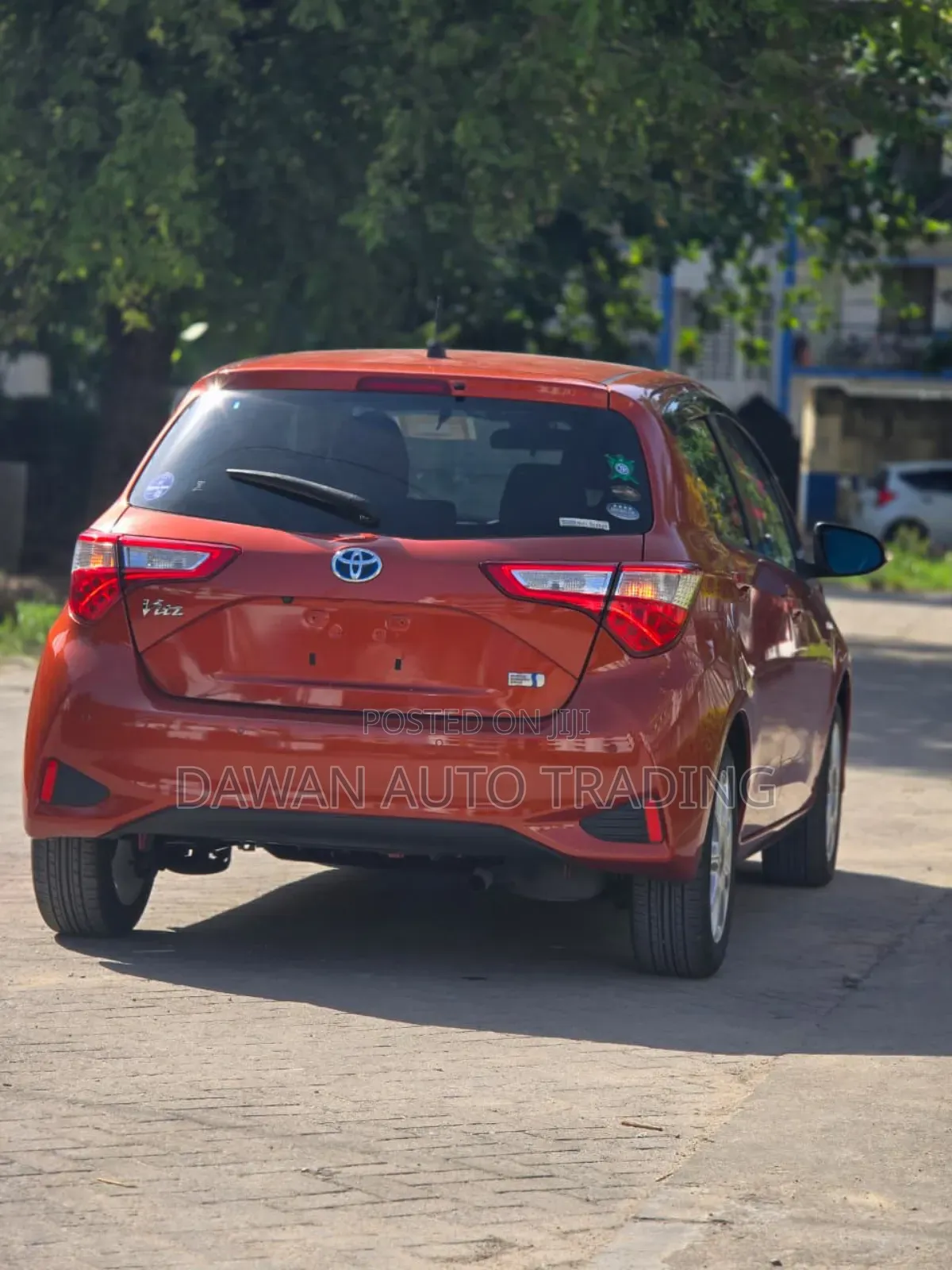 Toyota Vitz 1.5 FWD 5dr 2019 Orange