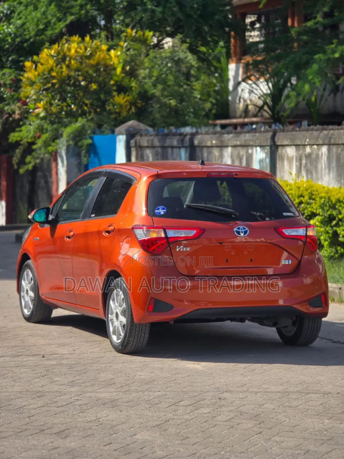 Toyota Vitz 1.5 FWD 5dr 2019 Orange