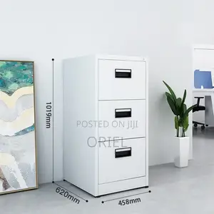 Office Cabinet; Legal/Letter Size 3-Drawer Filing Cabinet