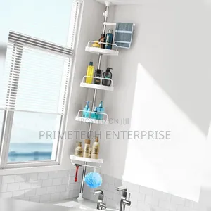 Multipurpose Indoor Adjustable Corner Shelf Organiser