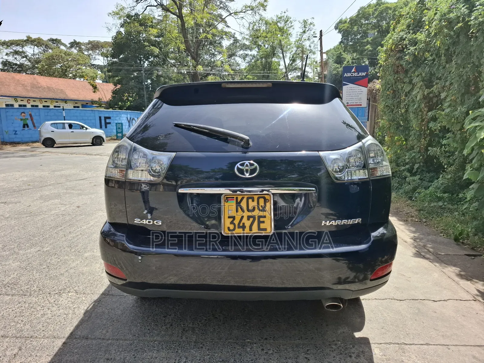 Toyota Harrier 2.4 4WD 2011 Matt Black