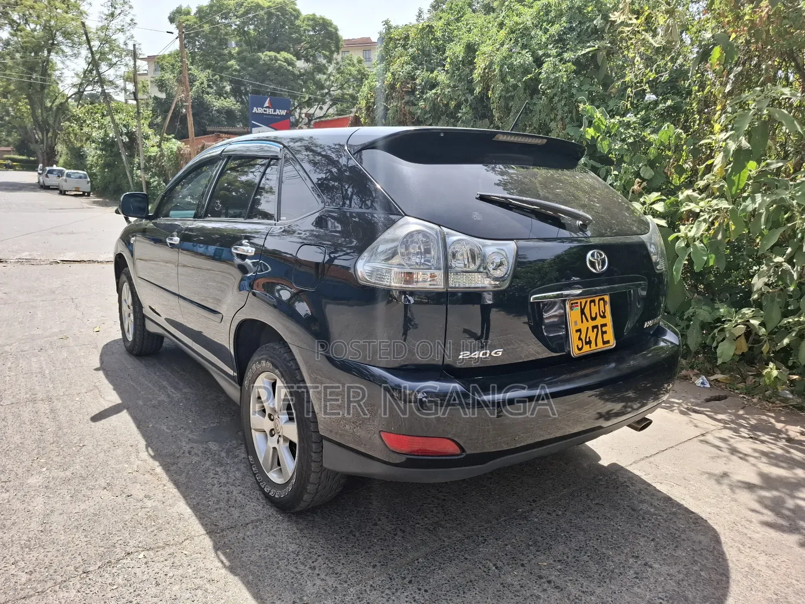 Toyota Harrier 2.4 4WD 2011 Matt Black