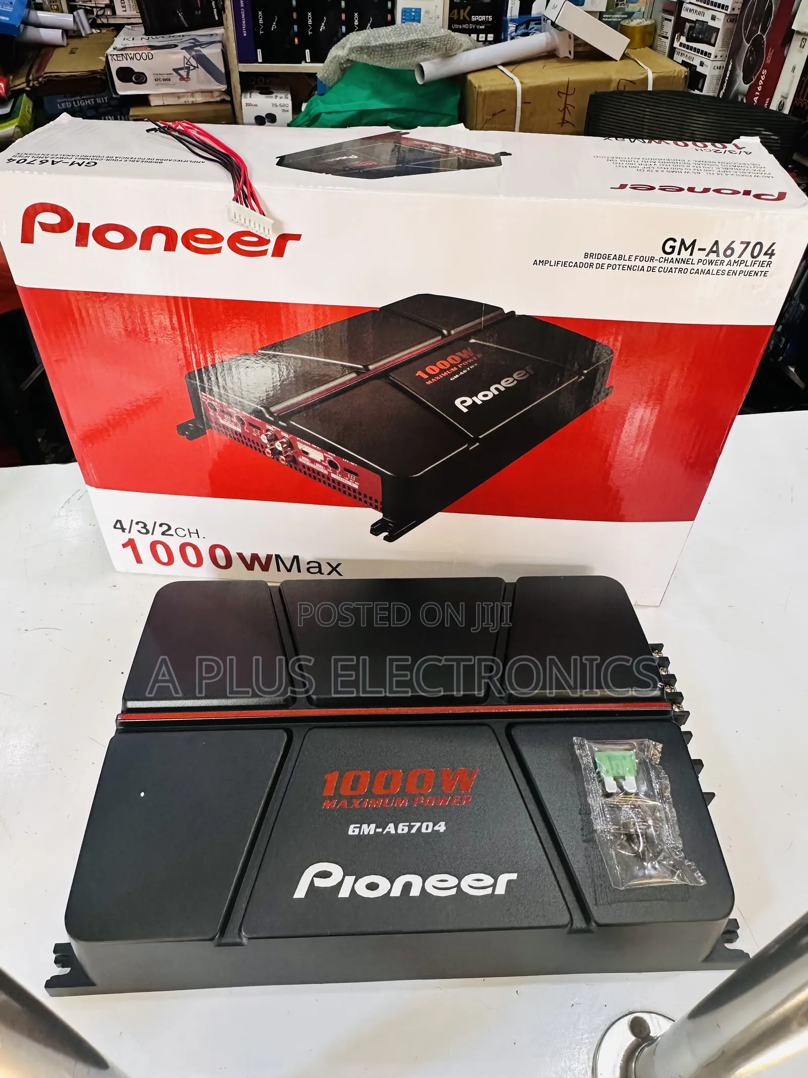 Pioneer Gm 6704 Amplifier 1000w Original Car Sound System