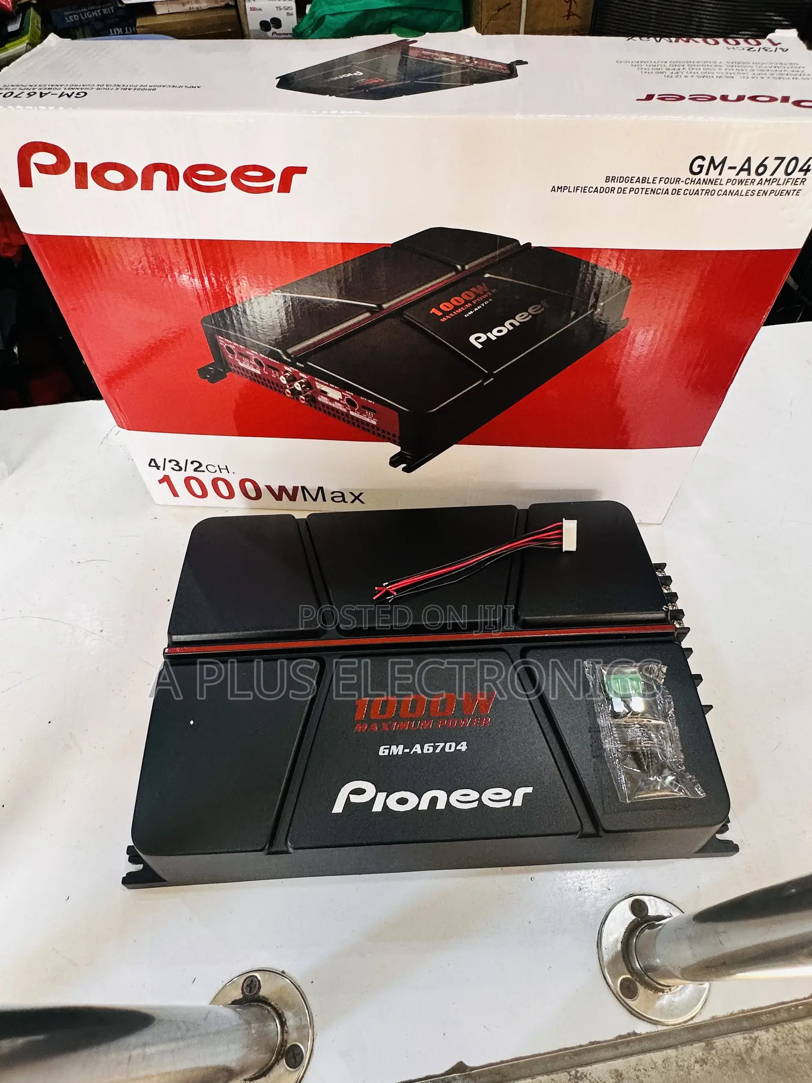 Pioneer Gm 6704 Amplifier 1000w Original Car Sound System