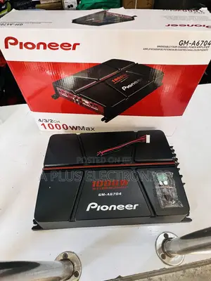 Pioneer Gm 6704 Amplifier 1000w Original Car Sound System